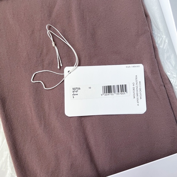 $265 Wolford Fatal Dress Clove Dirty Rose Small Multiwear Maxi Strapless Skirt - Picture 9 of 13